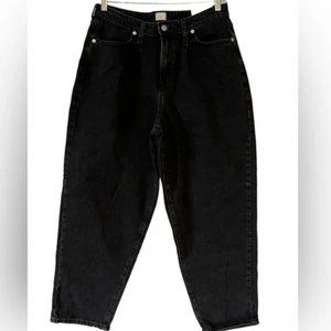A New Day High Rise Tapered Leg Black Jeans